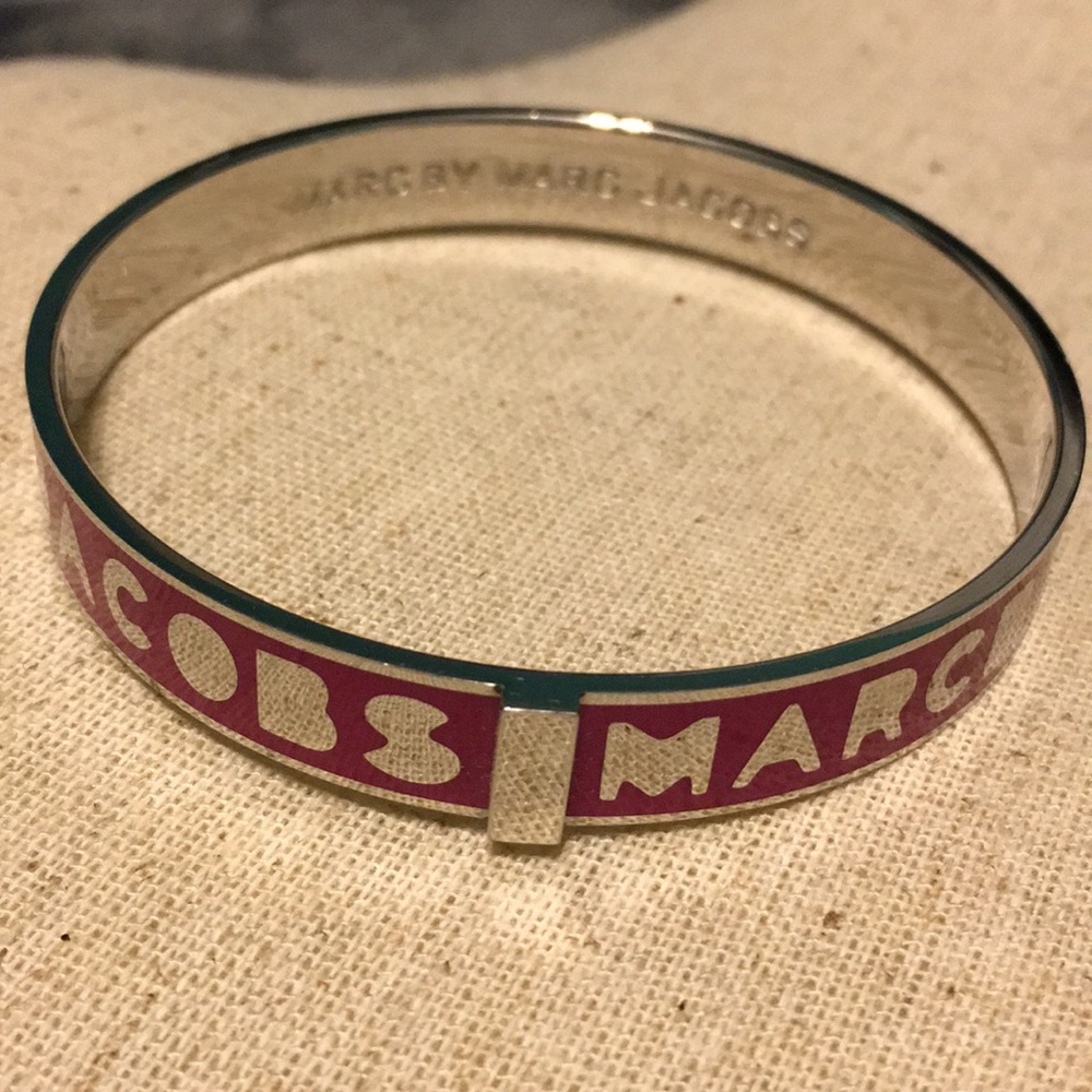 Hot pink and silver Marc by Marc Jacobs bracelet